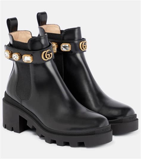 gucci boots diamonds